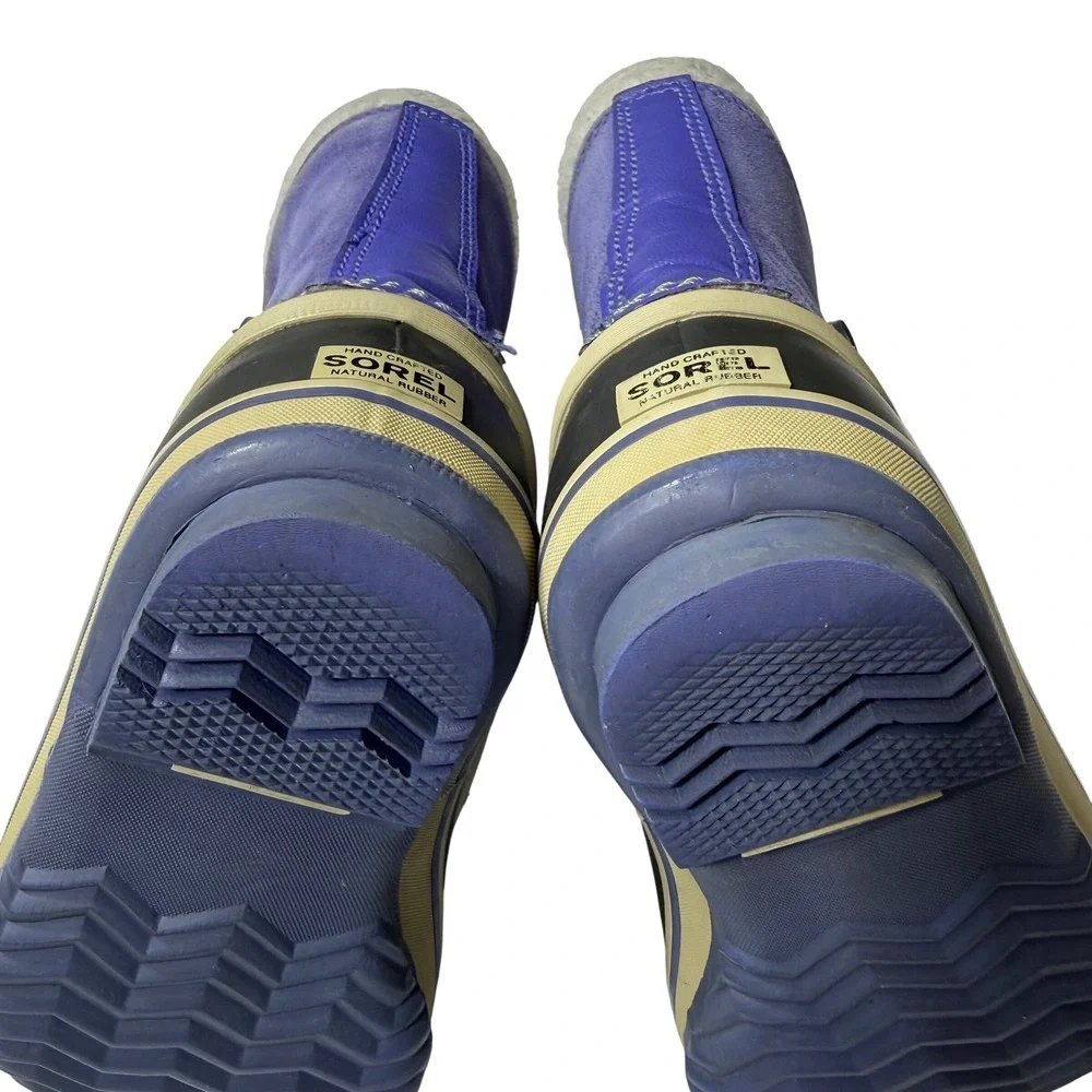 Sorel 1964‎ Pac Strap Winter Snow Boots Purple Girls 13